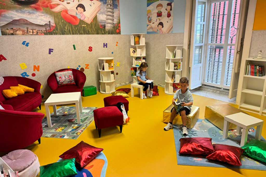 La sala lettura